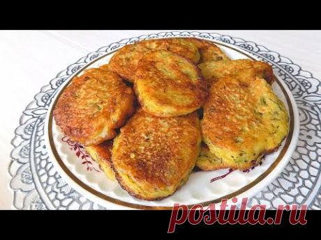 Овощные оладьи из сырого картофеля с морковью