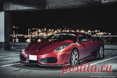 Matte Metallic Red Ferrari F430 / Только машины