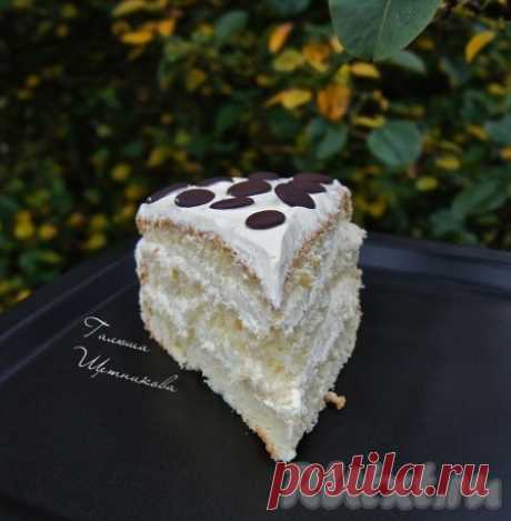 Вкусный бисквитный торт "Елизавета" - рецепт с фото
