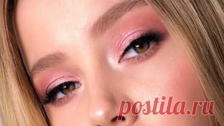 kristinaivanovamakeup | НЕЖНЫЙ МАКИЯЖ В РОЗОВЫХ ОТТЕНКАХ / МАКИЯЖ ГЛАЗ ПОШАГОВО
