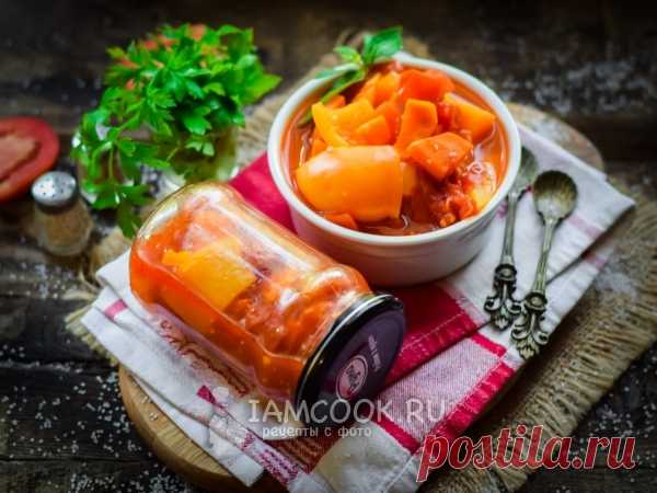 Лечо из перца и моркови на зиму