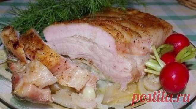 Сочная и вкусная грудинка. Самый лучший рецепт