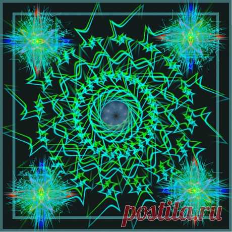 Digital Patterned Mandala  Free Stock Photo HD - Public Domain Pictures