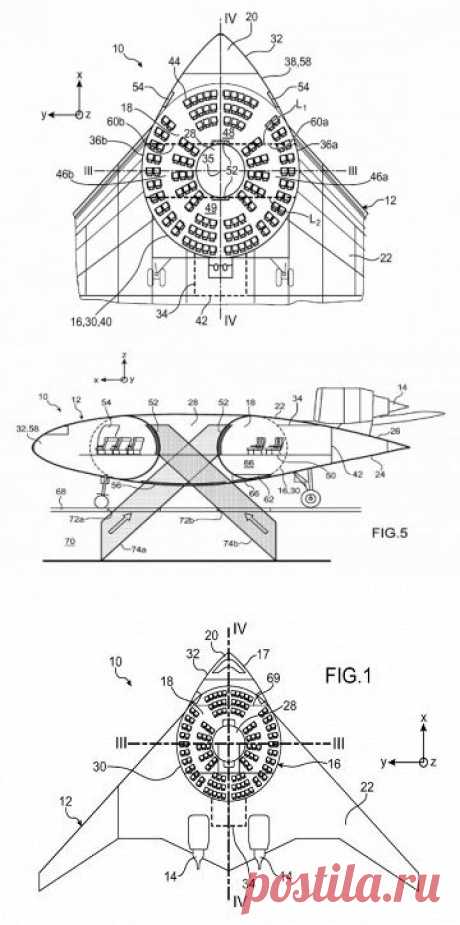 Airbus патентует дизайн самолета, который похож на летающую тарелку - PCNEWS.RU