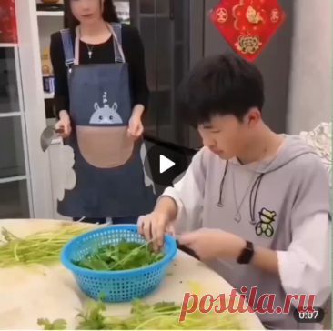🥬Как легко почистить зелень

#кулинария