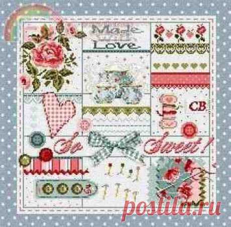 Madame la Fee - So Sweet!-Cross stitch Communication / Download (Cant post new thread only reply)-Cross stitch Patterns Scanned-PinDIY