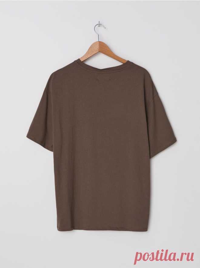 Футболка oversize из ткани с добавлением органического хлопка, HOUSE, ZH249-84X