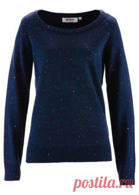 Женские пуловеры c круглым вырезом с выгодой на bonprix