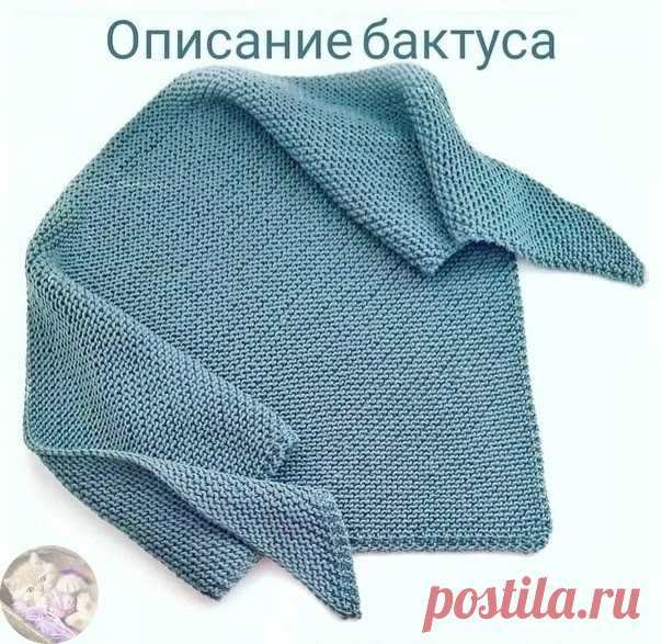 Бактус спицами