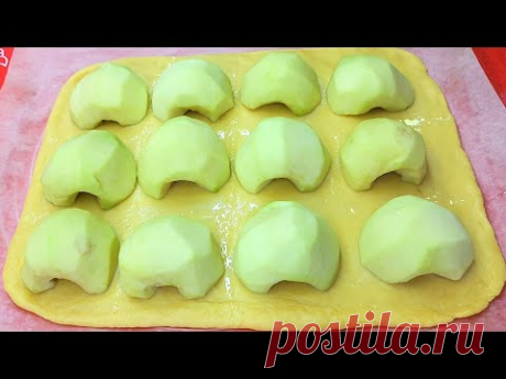 БЕРУ ЯБЛОКИ! МАЛО КТО ЗНАЕТ ЭТОТ СЕКРЕТНЫЙ РЕЦЕПТ! ЭТО ЛУЧШИЙ ПИРОГ КОТОРЫЙ Я ПРОБОВАЛА!