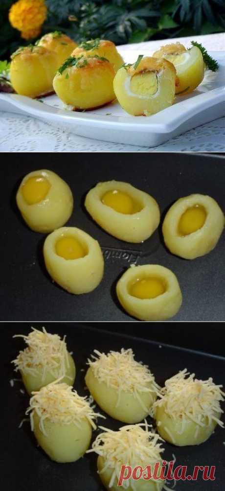 Картофель с перепелиным яйцом &quot;СюрпраЙЗ&quot; | Don Аппетит
