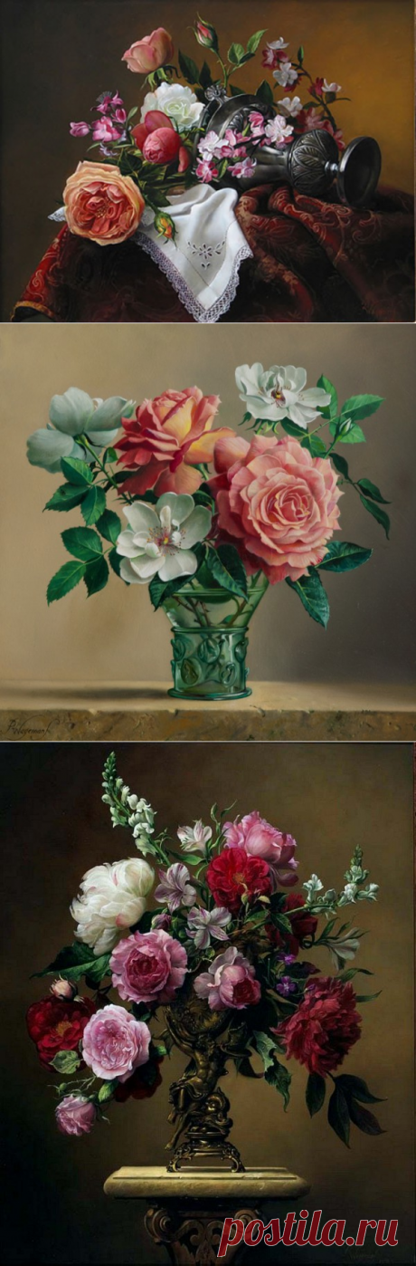 Художник Pieter Wagemans. Натюрморты
