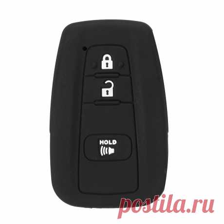 3 buttons silicone fob remote key shell case cover holder for toyota prius Sale - Banggood.com