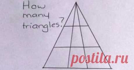 Эта лёгкая задачка требовала лишь найти количество треугольников. Интернет не справился  