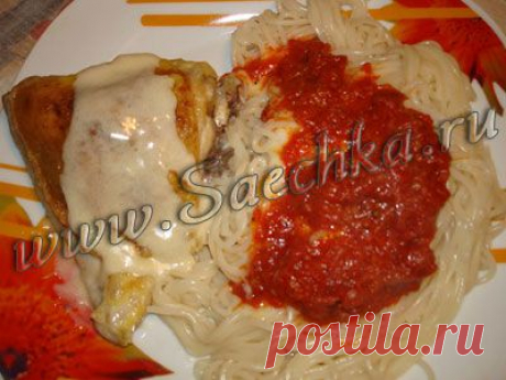 Спагетти с запеченными помидорами | рецепты на Saechka.Ru