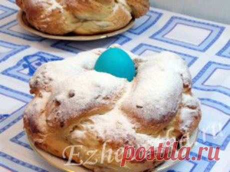 Кулич «Козунак» (болгарская кухня) |
