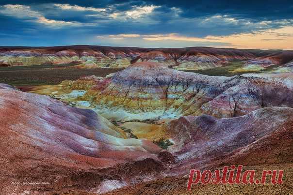«Марс на Земле». Горы Акжар, Улытауский район, Карагандинская область, Центральный Казахстан. Автор фото – Деонисий Мить: