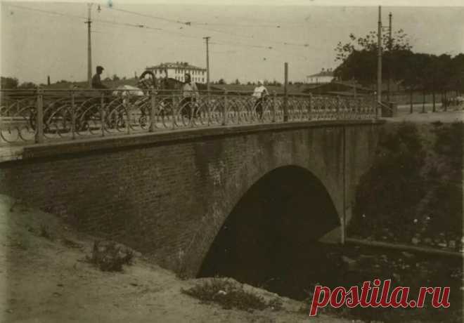 Матросский мост через Яузу 1928 год.