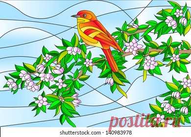 fácil editar ilustración vectorial de pájaro: vector de stock (libre de regalías) 140983978 | Shutterstock