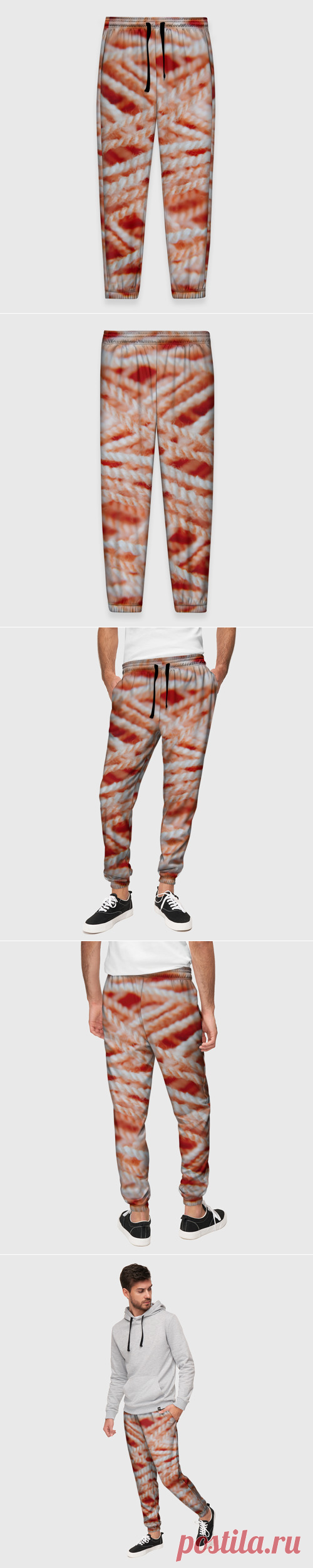 Мужские брюки 3D Нити - макро фото - купить по цене 2390 руб в интернет-магазине Всемайки, арт 3652185