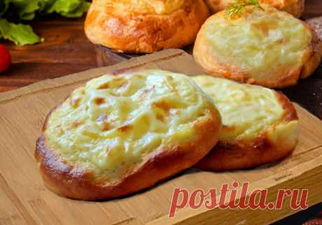 Шаньги с сыром и творогом из воздушного теста | Ленивый повар | Пульс Mail.ru