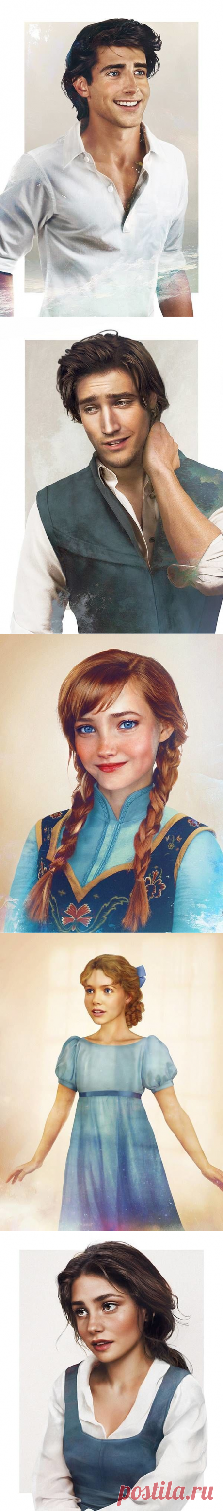 Фото: как 47 культовых героев и злодеев Disney выглядели бы, будь они реальными людьми
