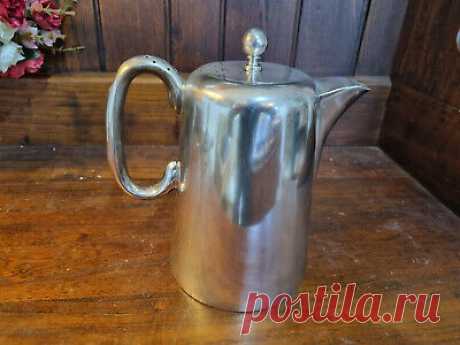 Good Sized Vintage Viners Sheffield EPNS Silver Plated 2 Pint Coffee Pot  | eBay Maker:- Stamped underneath Viners Of Sheffield EPNS A1 Made In Sheffield England, Hard Soldered, Silver Deposit 14 DWTS. Despite the wear this is a good and very usable Coffee Pot. Condition:- There are considerabe and obvious scuffs and fine scratches to the exterior which has dulled the plate.