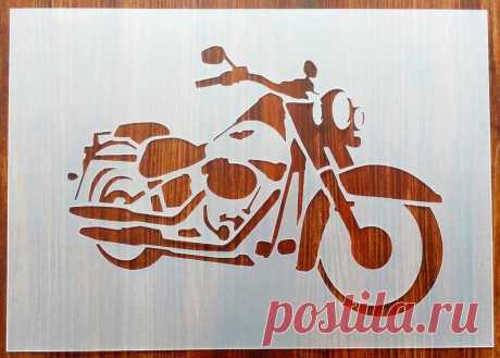 Motorcycle Stencil Mask Reusable PP Sheet for Arts & Crafts | Etsy