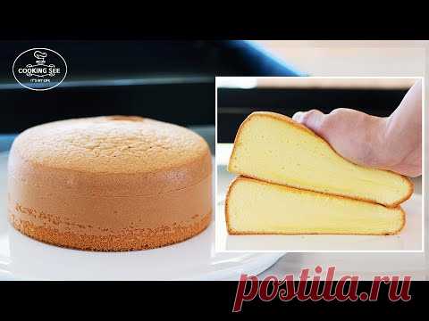 Как приготовить ванильный бисквит / пушистый торт Рецепт / Легкий торт / Genoise