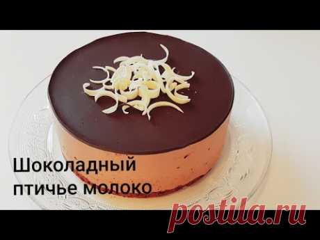 Шоколадный торт птичье молоко☆Jelatinli