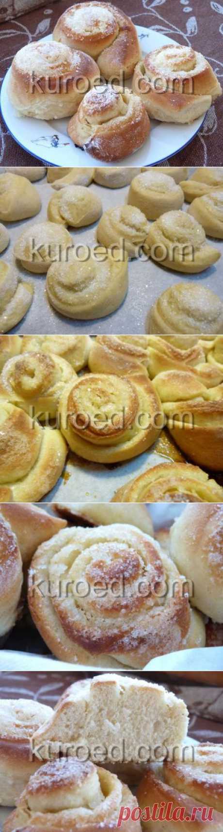 РЕЦЕПТЫ | Ванильные булочки с сахаром и маслом