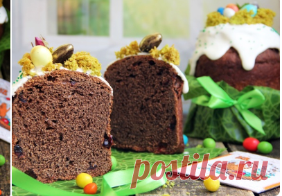 Ольга Матвей шоколадный кулич