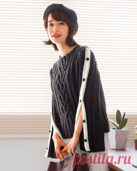Какие модели вяжут современные японские мастерицы — примеры из японского журнала Knit Ange | Ирина СНежная & Вязание | Яндекс Дзен
