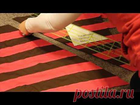 How to Make a Chevron Scarf | AllFreeSewing.com