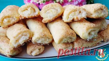 Мягкие и нежные творожные трубочки Кулинарный рецепт