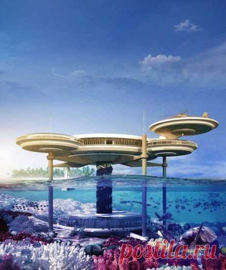 Подводный отель в Дубае / Социальная погода