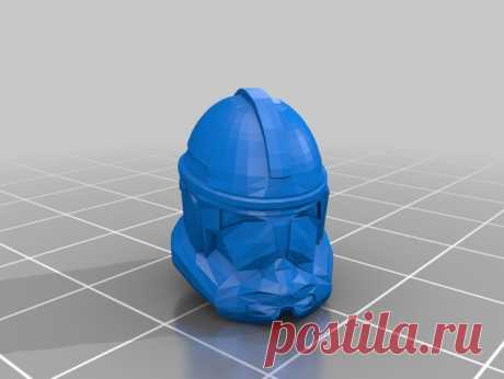 SW Clone Helmet V2 by Jace1969 An old file from my Pepakura making days that I discovered in Pepakura Designer you can export to .OBJ and in "Windows 10 3DBuilder or 123Design" export to .STL. Unfortunately I don't have the skills yet to improve further on the model, but maybe someone out there would like to tidy it up. Please upload it back as a remix if you do take the time to clean it up.
Please note this was originally uploaded to the net as a free down load. So I cant...