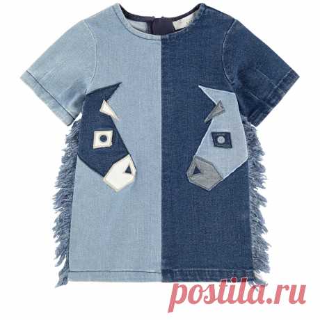 Платье с рисунком для младенца Stella McCartney Kids для малышей | Melijoe.com