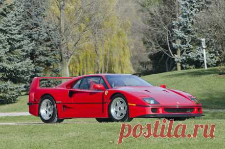 Капсула времени: Ferrari F40 1991 года с пробегом 283 мили