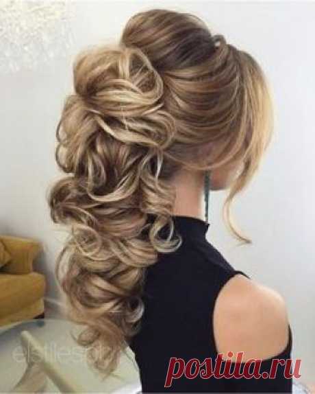 Beautiful Bridal hairstyle for long hair to inspire you #weddinghairstyles #hairstyles
