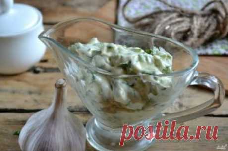 Зеленый чесночный соус - пошаговый рецепт с фото на Повар.ру
