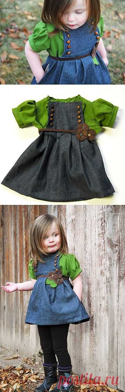 Детское платье (Diy) / Для детей / Модный сайт о стильной переделке одежды и интерьера