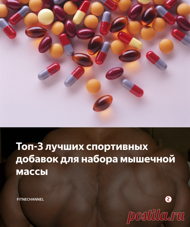 Топ-3 лучших спортивных добавок для набора мышечной массы ...