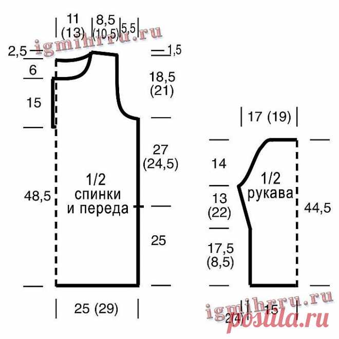 Женские вязаные туники, 3 оригинальных модели для летнего сезона со схемами и инструкциями. | Вяжем вместе с Людмилой | Дзен