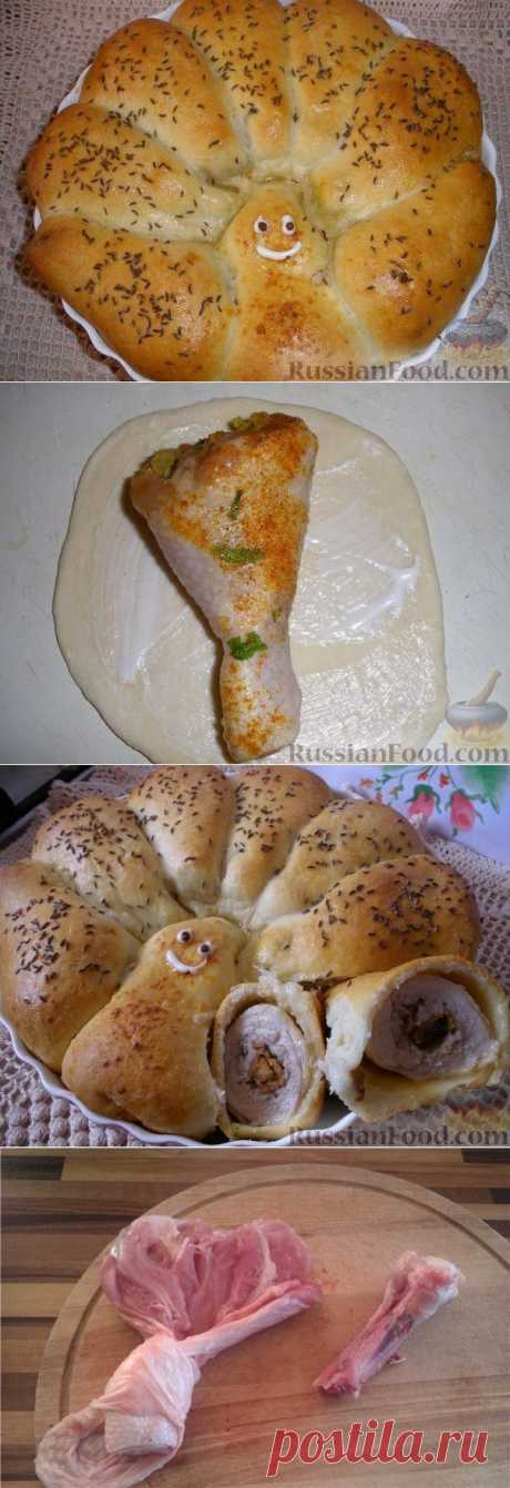 СОЧНЫЙ ПИРОГ с курицей &quot;НАСЕДКА&quot;.