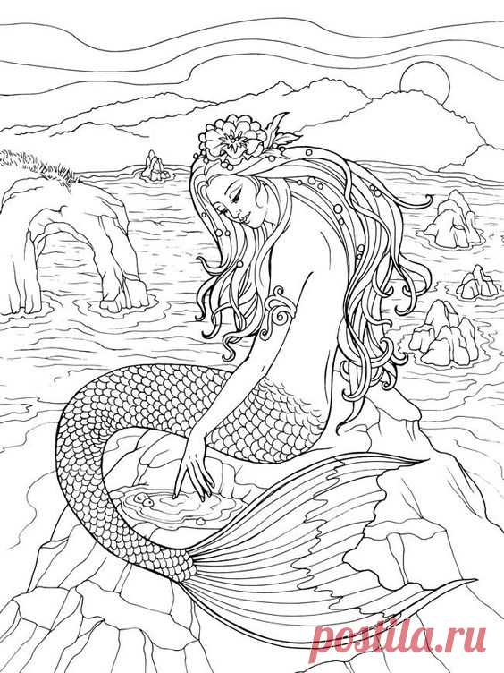 Mermaid coloring pages for adults are an easy thumbs up. Mermaids are a fantastic subject for art. Full of mystery, wonder and fantasy. Half female, half fish, these mythological creatures are…