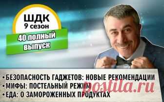 ШДК: Безопасность гаджетов: новые рекомендации. Мифы: постельный режим. Еда: о замороженных продуктах