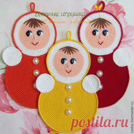 МК прихватка &quot;Неваляшка&quot;