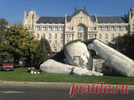 Будапешт атакует обозленный подземный гигант от скульптора Эрвина Лоран Эрве. - Путешествуем вместе