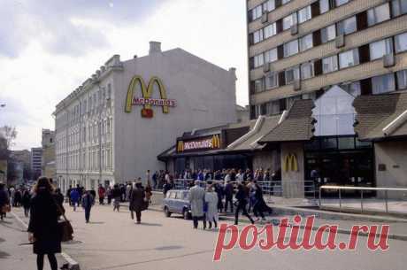 Швейцарец в апрельской Москве 1991 года / История цивилизаций!